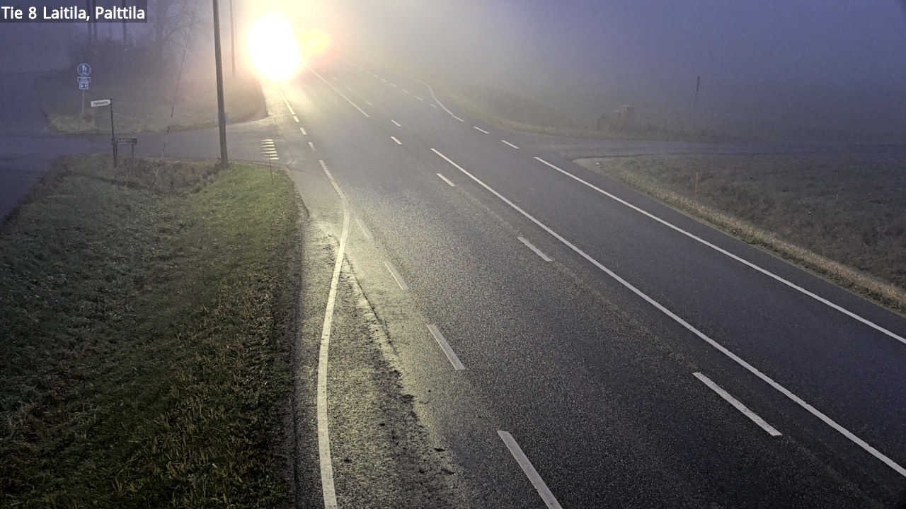 Kelikamerat Kuva Tie 8 Laitila, Palttila, Laitila, Varsinais-Suomi