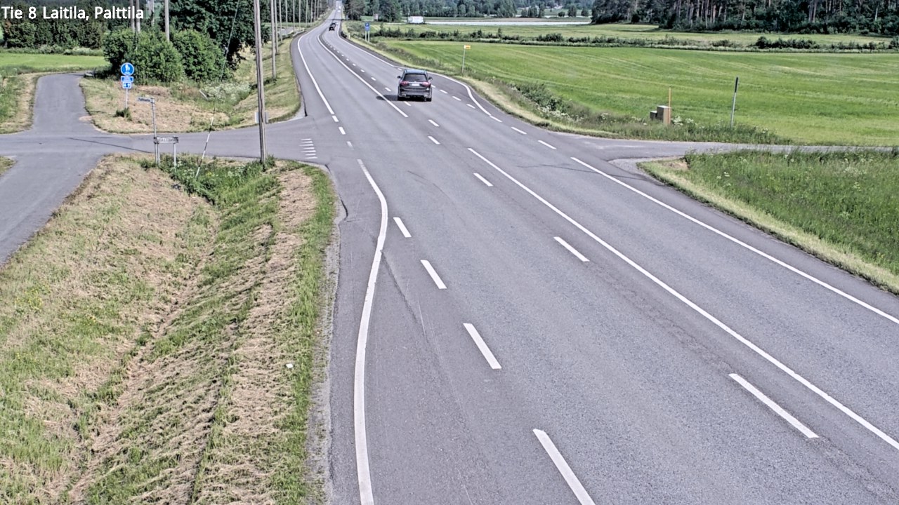 Kelikamerat Kuva Tie 8 Laitila, Palttila, Laitila, Varsinais-Suomi