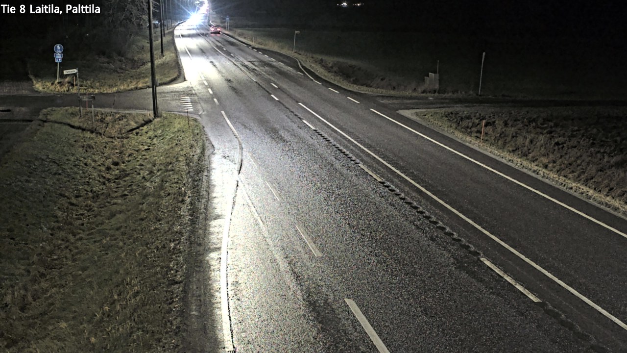 Weather Camera Image Väg 8 Laitila, Palttila, Laitila, Varsinais-Suomi