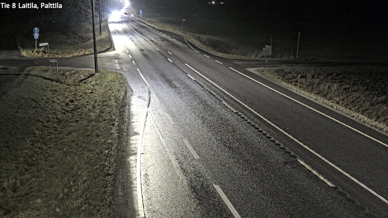 Weather Camera Image Väg 8 Laitila, Palttila, Laitila, Varsinais-Suomi