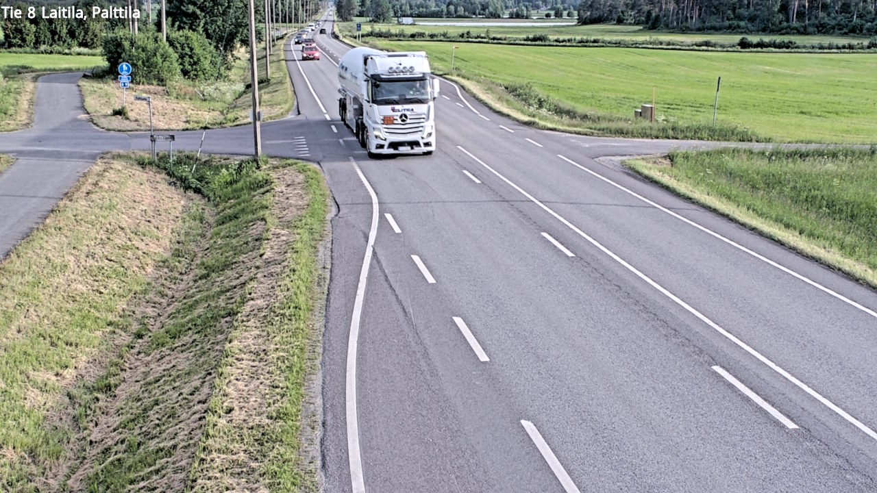 Kelikamerat Kuva Tie 8 Laitila, Palttila, Laitila, Varsinais-Suomi