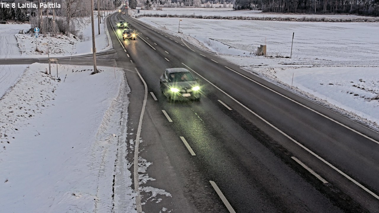 Kelikamerat Kuva Tie 8 Laitila, Palttila, Laitila, Varsinais-Suomi