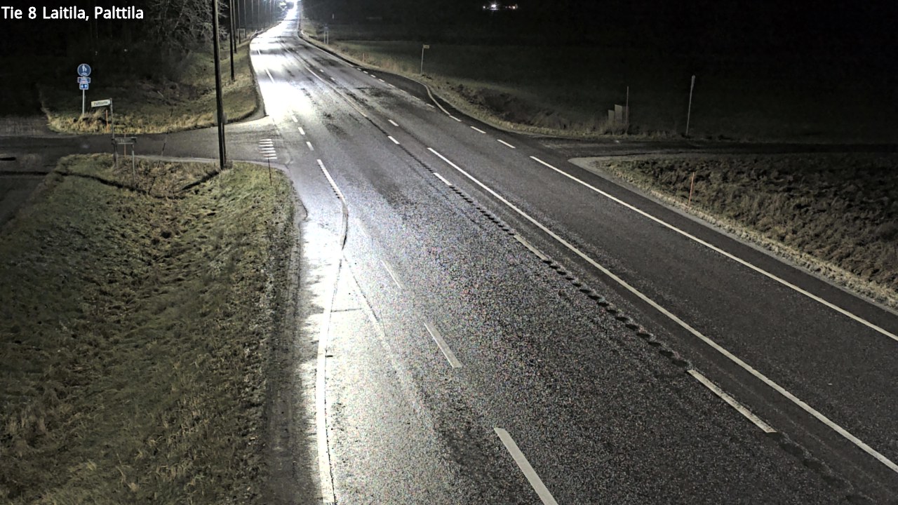 Weather Camera Image Väg 8 Laitila, Palttila, Laitila, Varsinais-Suomi