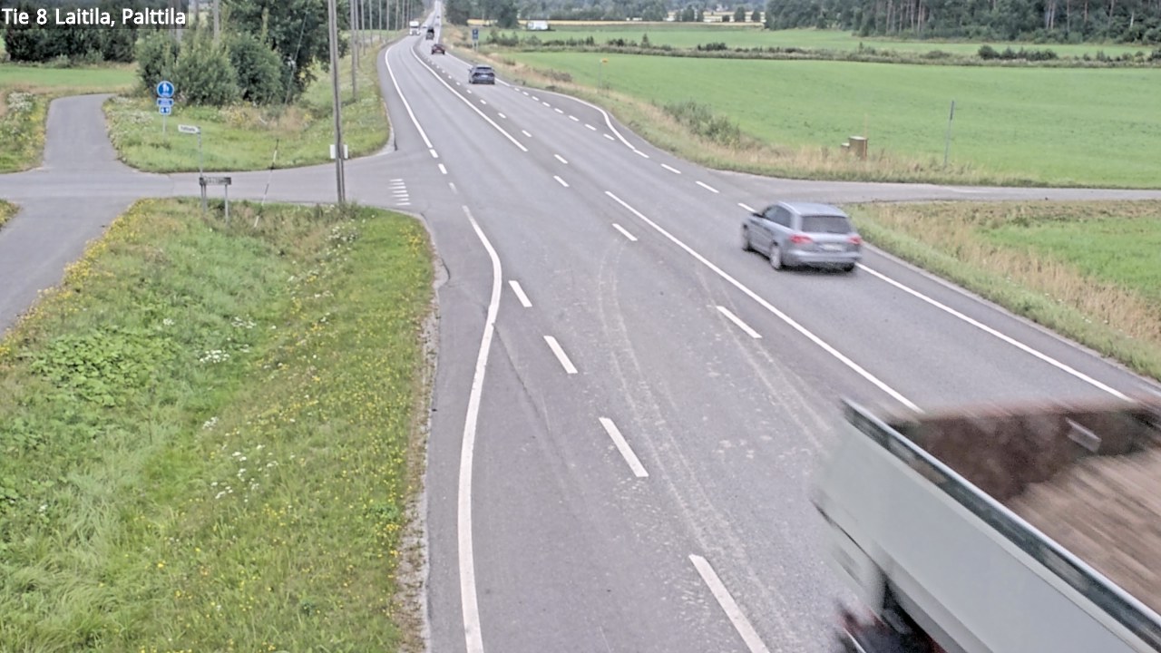 Weather Camera Image Road 8 Laitila, Palttila, Laitila, Varsinais-Suomi