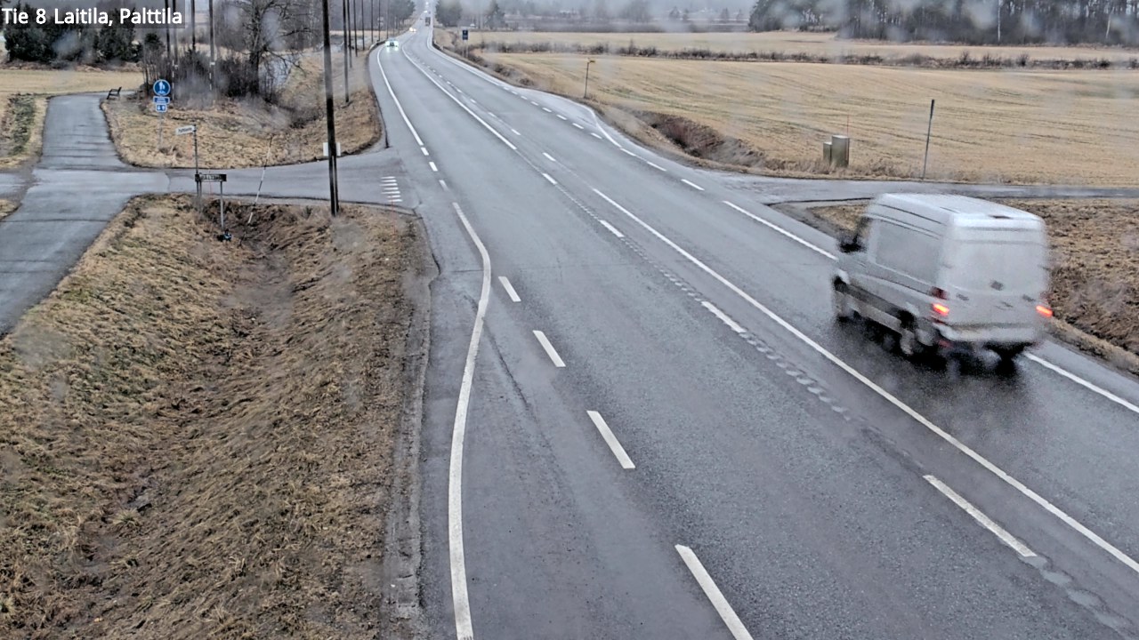 Kelikamerat Kuva Tie 8 Laitila, Palttila, Laitila, Varsinais-Suomi