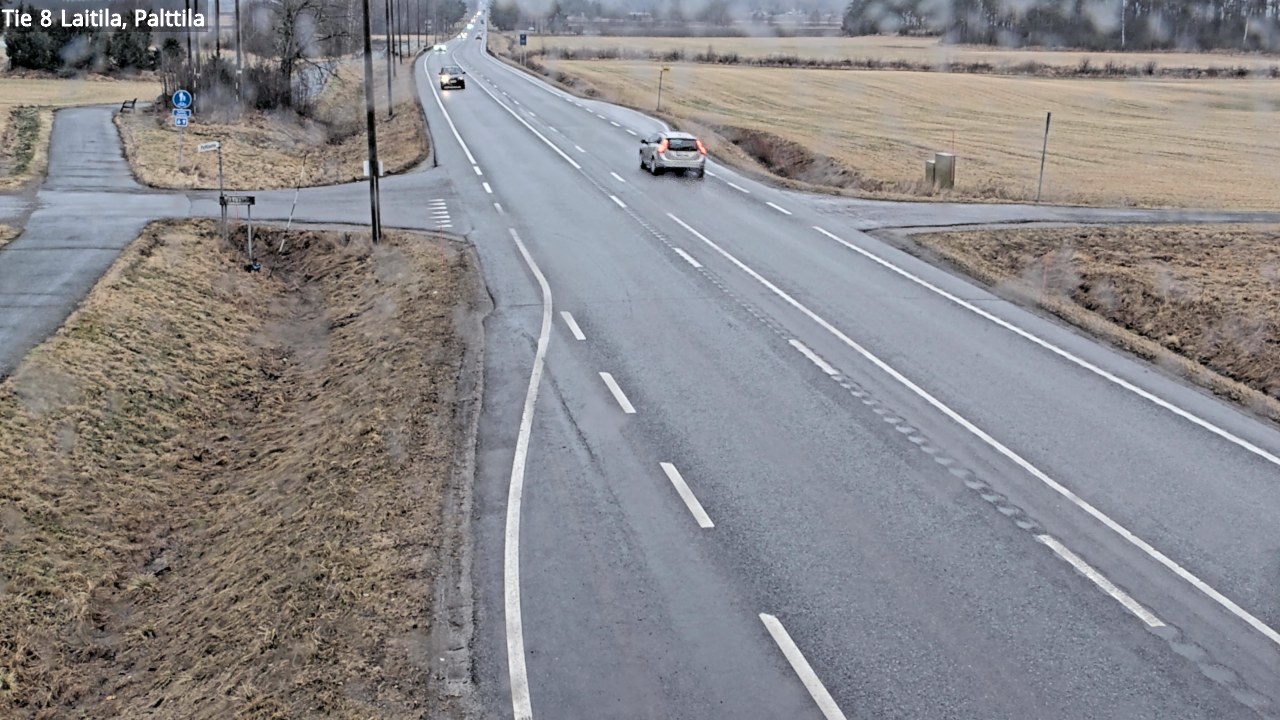 Kelikamerat Kuva Tie 8 Laitila, Palttila, Laitila, Varsinais-Suomi