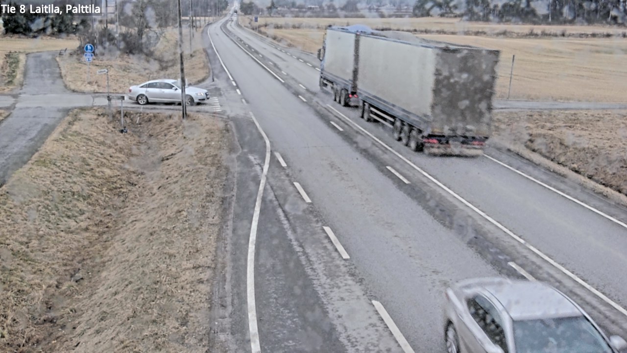 Weather Camera Image Väg 8 Laitila, Palttila, Laitila, Varsinais-Suomi