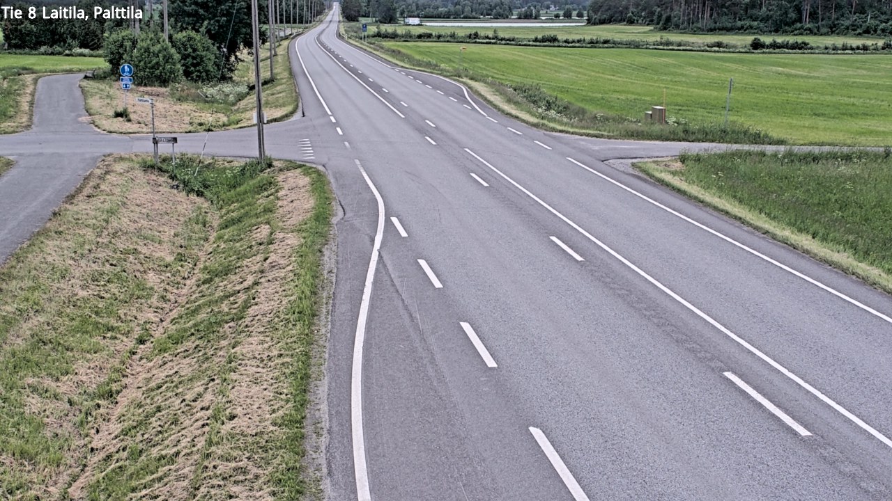 Kelikamerat Kuva Tie 8 Laitila, Palttila, Laitila, Varsinais-Suomi