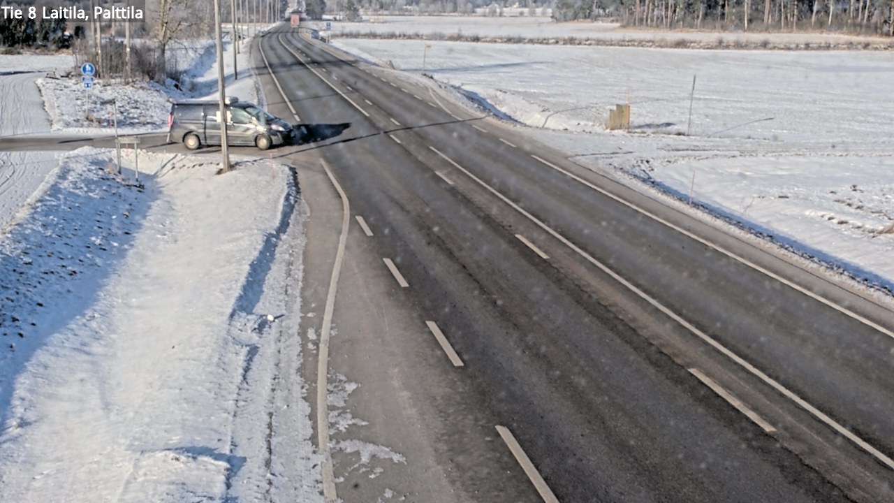 Kelikamerat Kuva Tie 8 Laitila, Palttila, Laitila, Varsinais-Suomi