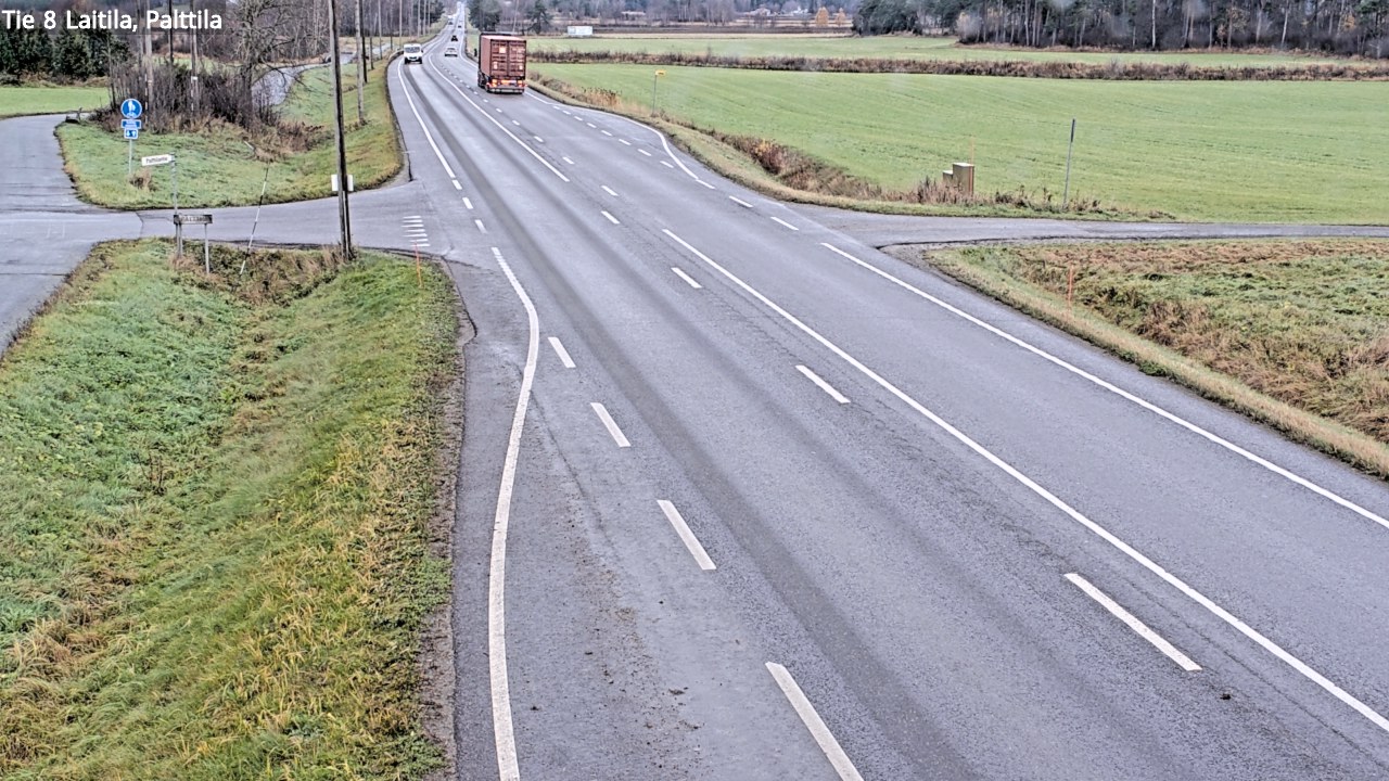 Kelikamerat Kuva Tie 8 Laitila, Palttila, Laitila, Varsinais-Suomi