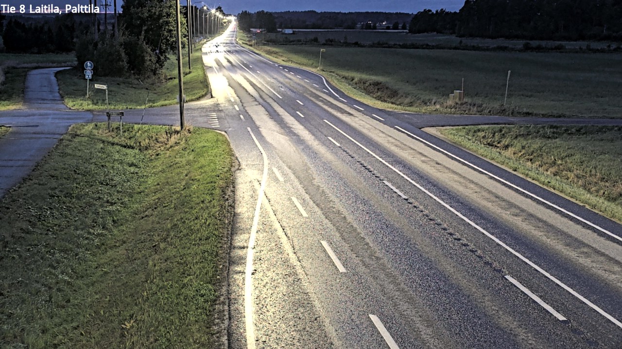 Weather Camera Image Road 8 Laitila, Palttila, Laitila, Varsinais-Suomi