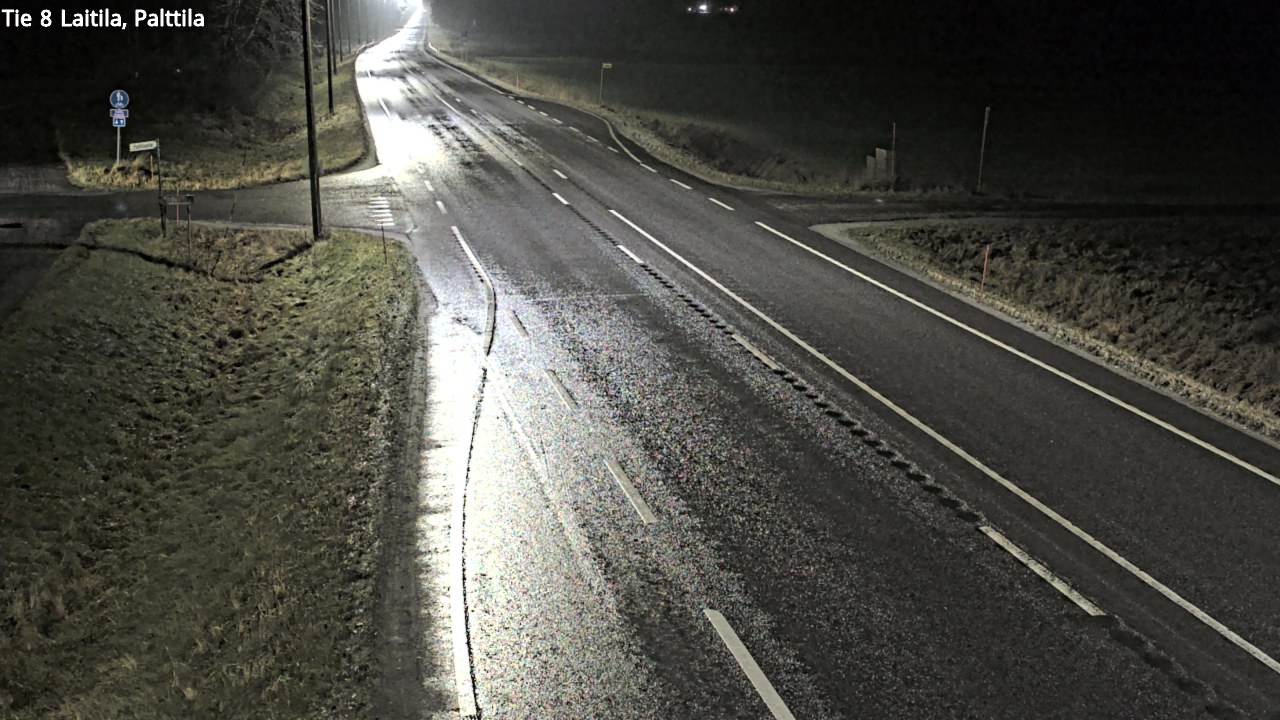 Weather Camera Image Road 8 Laitila, Palttila, Laitila, Varsinais-Suomi