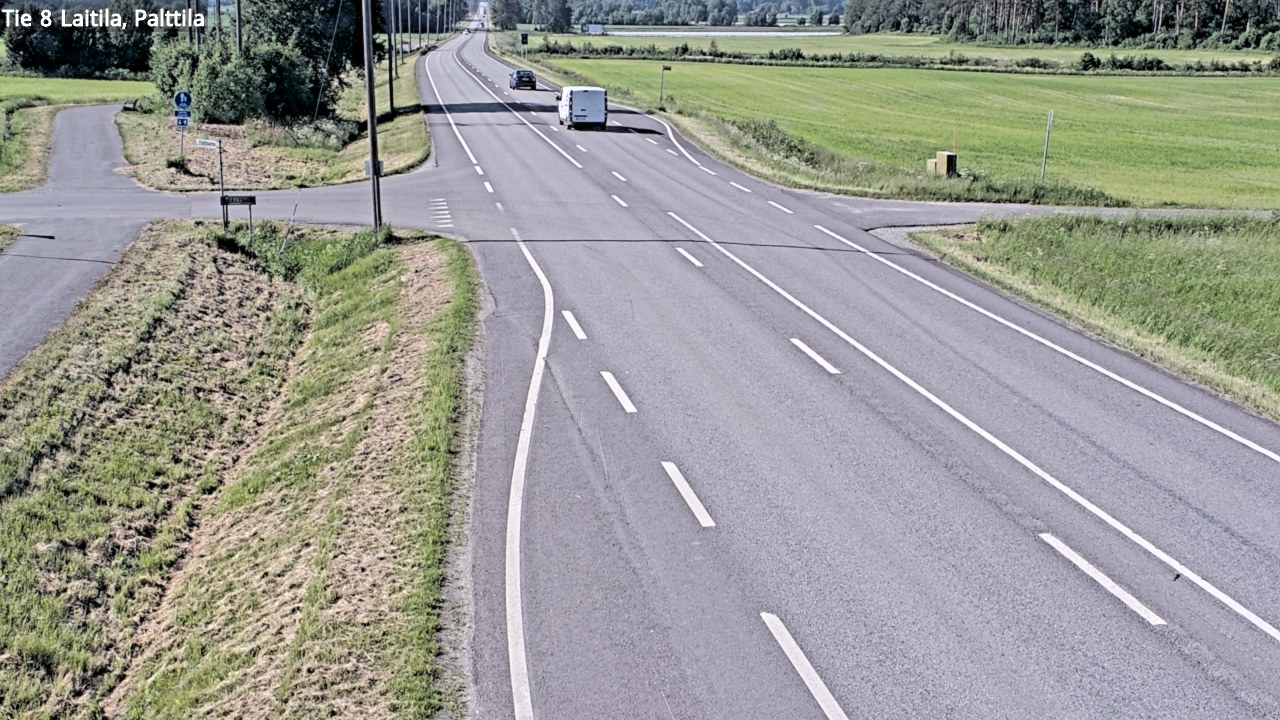 Kelikamerat Kuva Tie 8 Laitila, Palttila, Laitila, Varsinais-Suomi