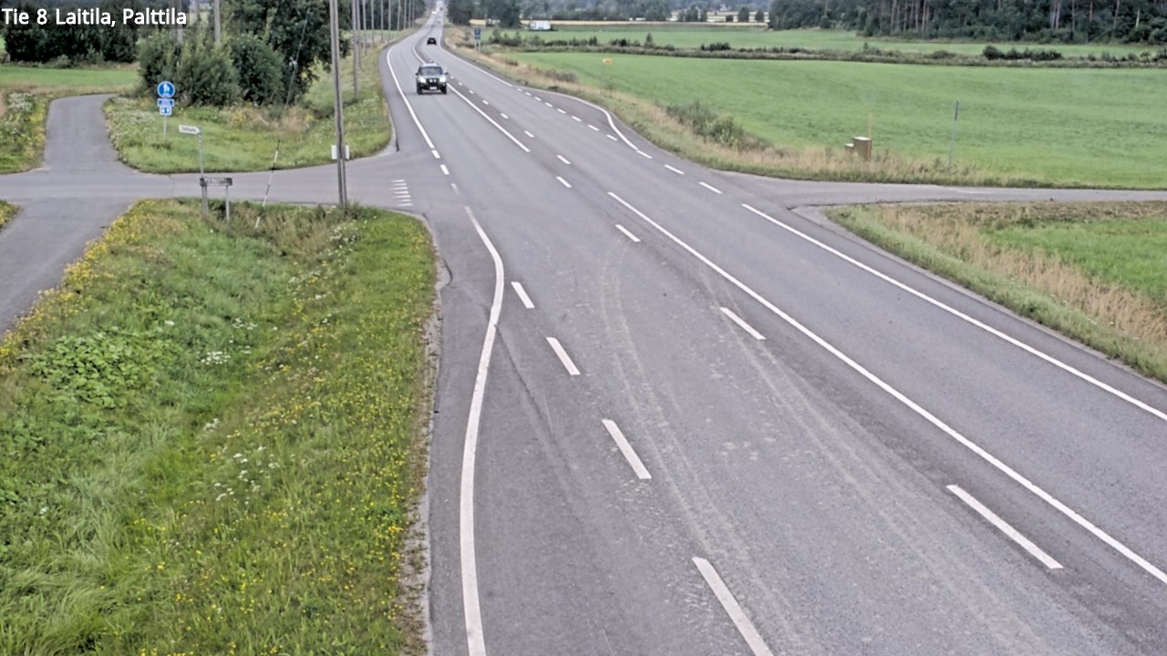 Weather Camera Image Road 8 Laitila, Palttila, Laitila, Varsinais-Suomi