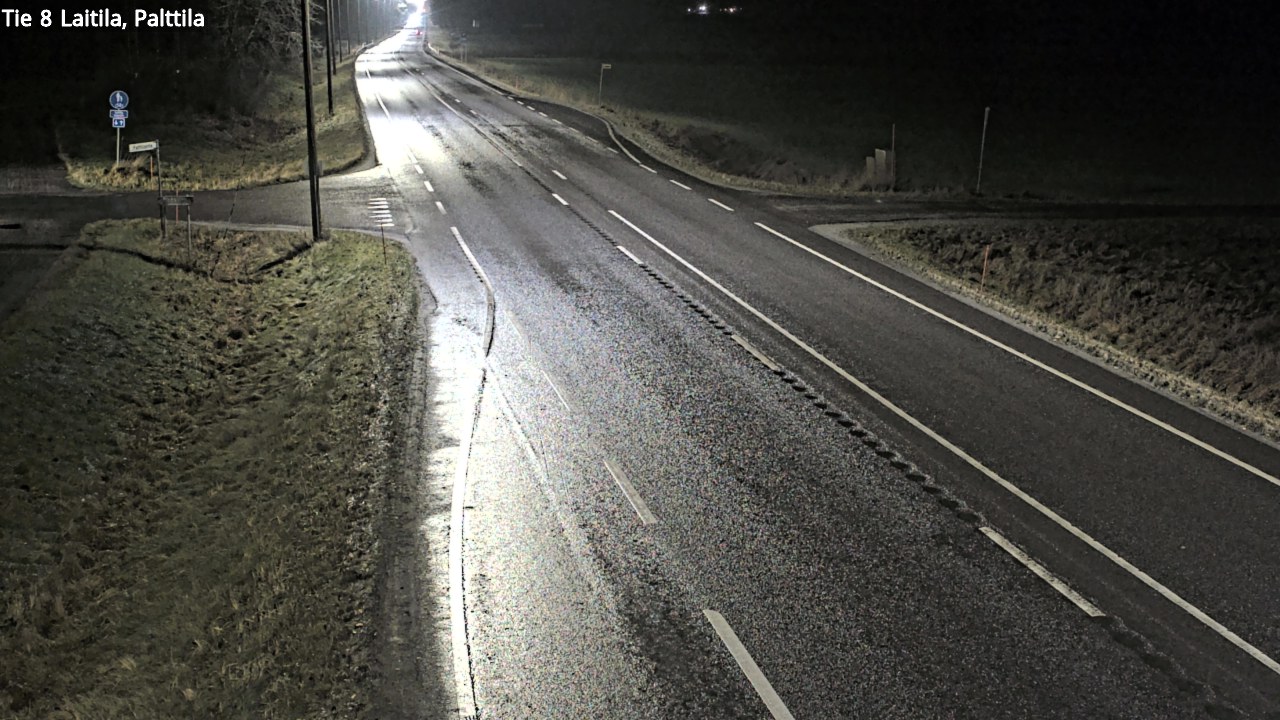 Weather Camera Image Väg 8 Laitila, Palttila, Laitila, Varsinais-Suomi