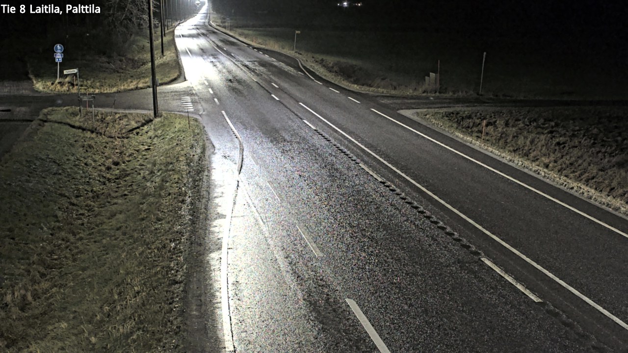 Weather Camera Image Väg 8 Laitila, Palttila, Laitila, Varsinais-Suomi