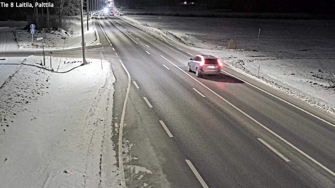 Weather Camera Image Väg 8 Laitila, Palttila, Laitila, Varsinais-Suomi