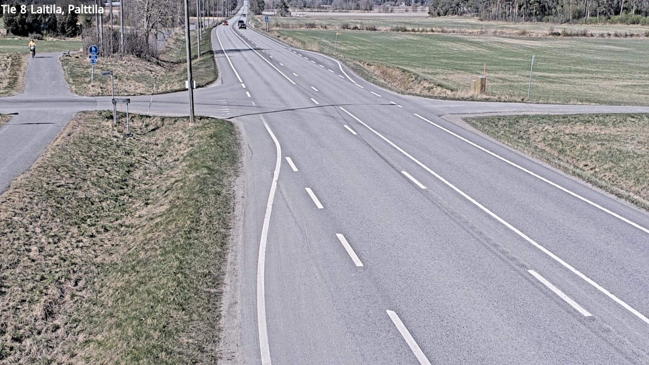 Kelikamerat Kuva Tie 8 Laitila, Palttila, Laitila, Varsinais-Suomi