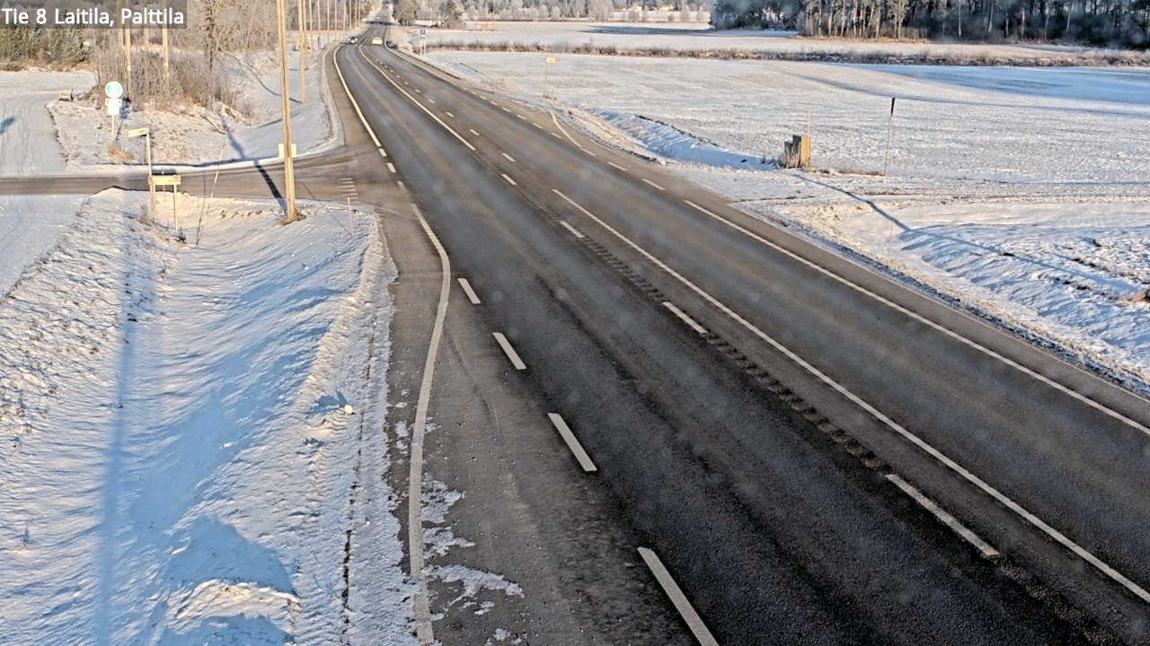 Kelikamerat Kuva Tie 8 Laitila, Palttila, Laitila, Varsinais-Suomi