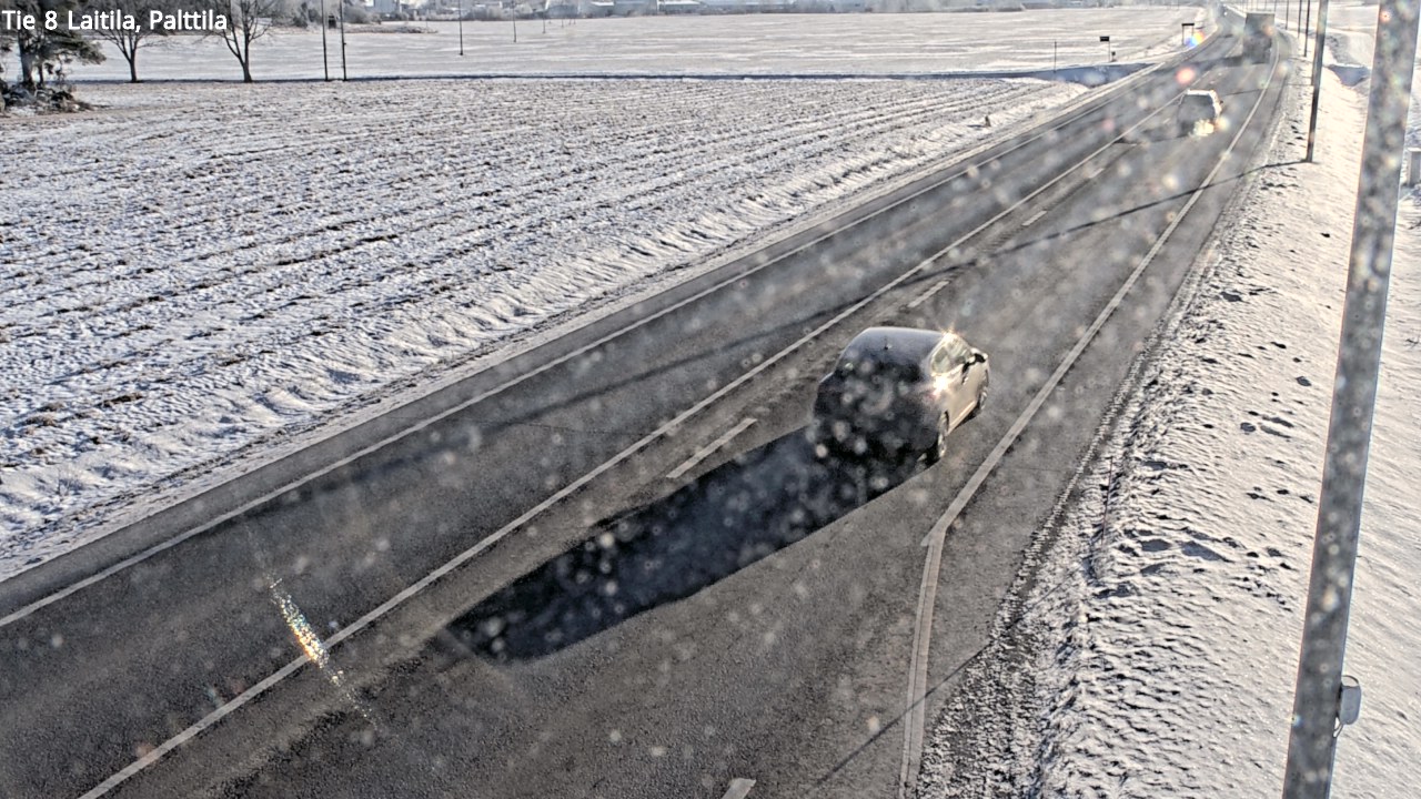 Weather Camera Image Väg 8 Laitila, Palttila, Laitila, Varsinais-Suomi