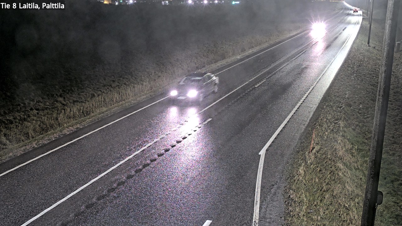 Weather Camera Image Väg 8 Laitila, Palttila, Laitila, Varsinais-Suomi