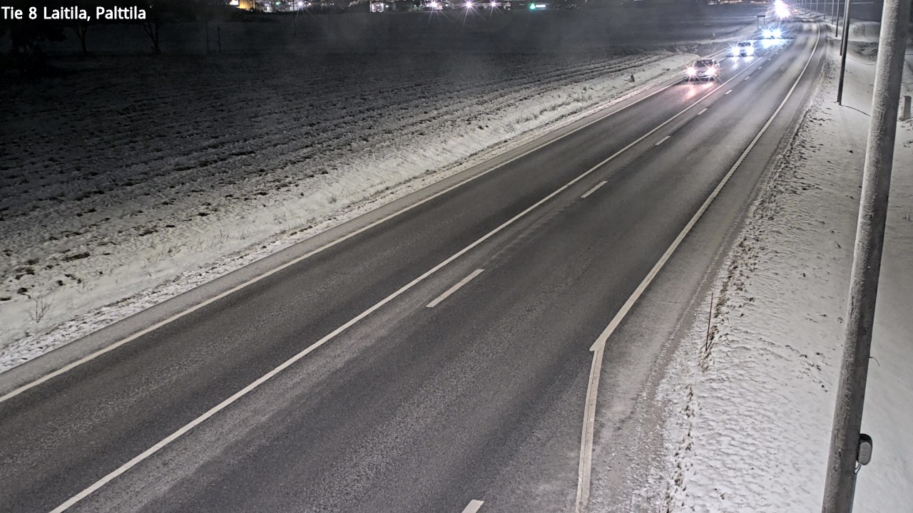 Weather Camera Image Road 8 Laitila, Palttila, Laitila, Varsinais-Suomi