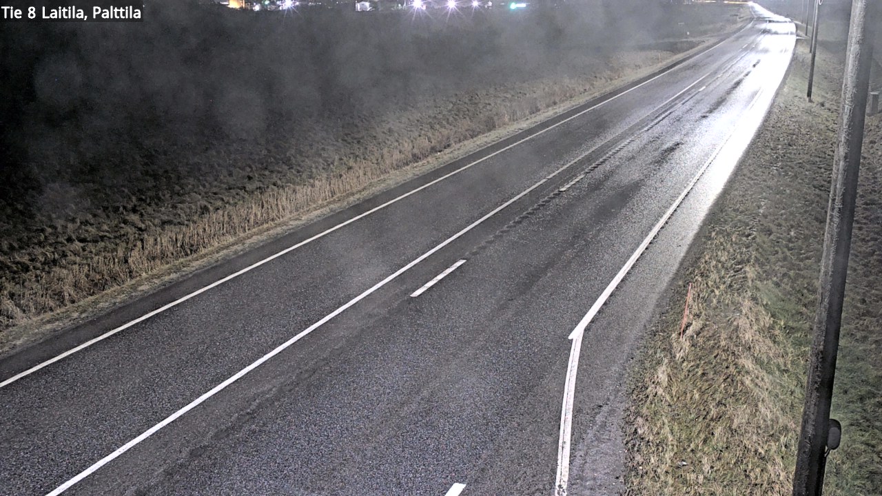 Weather Camera Image Road 8 Laitila, Palttila, Laitila, Varsinais-Suomi