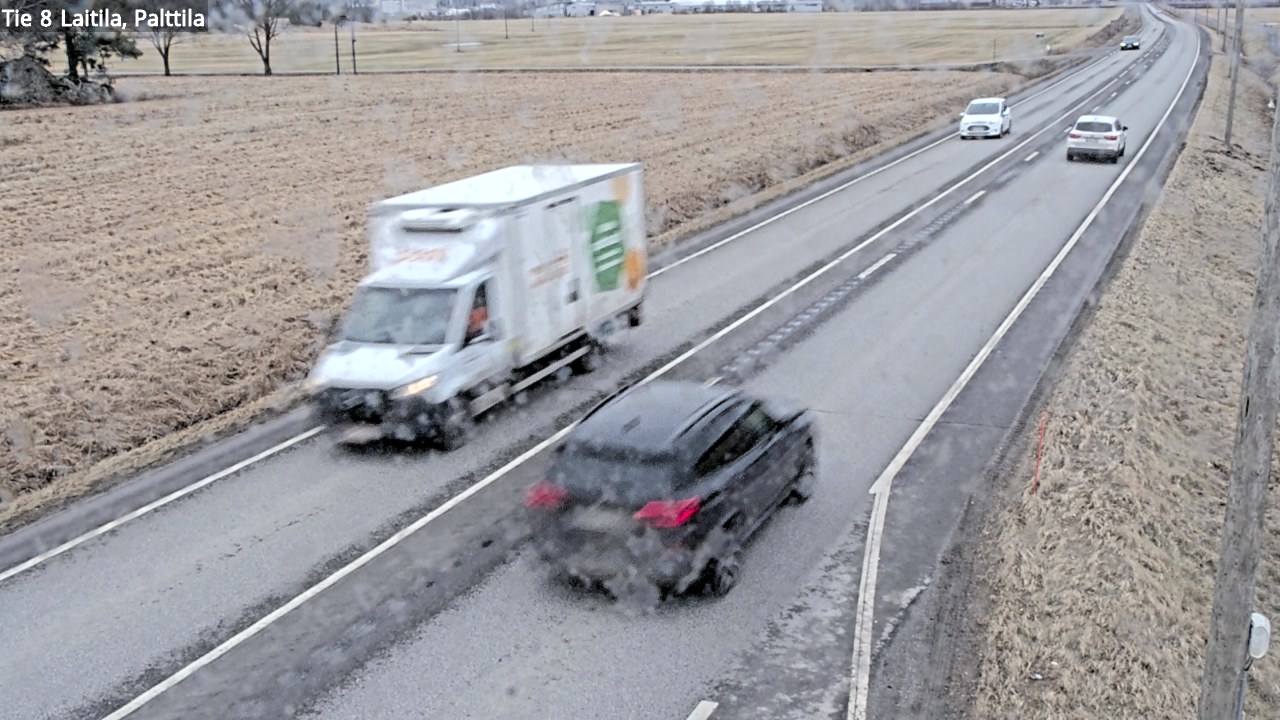 Weather Camera Image Road 8 Laitila, Palttila, Laitila, Varsinais-Suomi