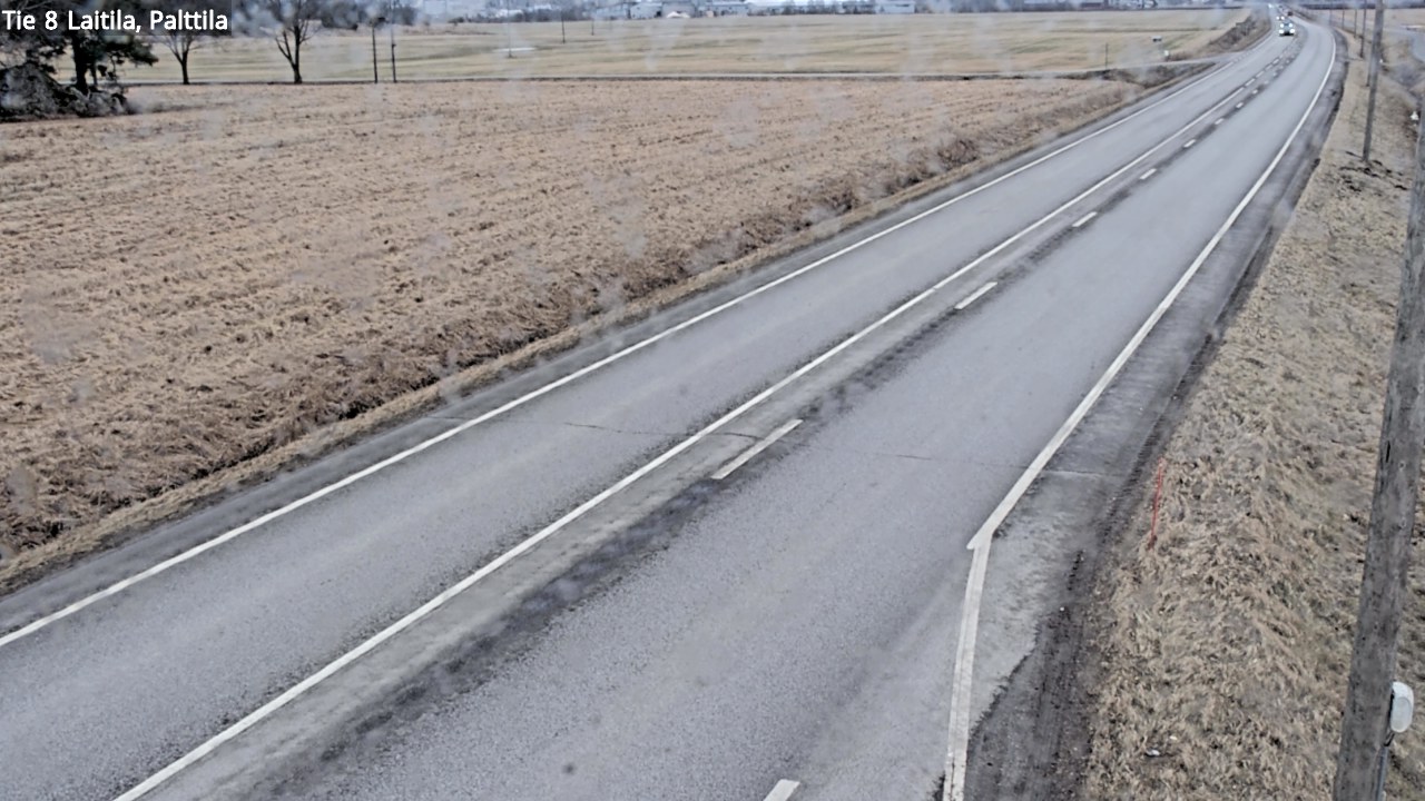Weather Camera Image Road 8 Laitila, Palttila, Laitila, Varsinais-Suomi