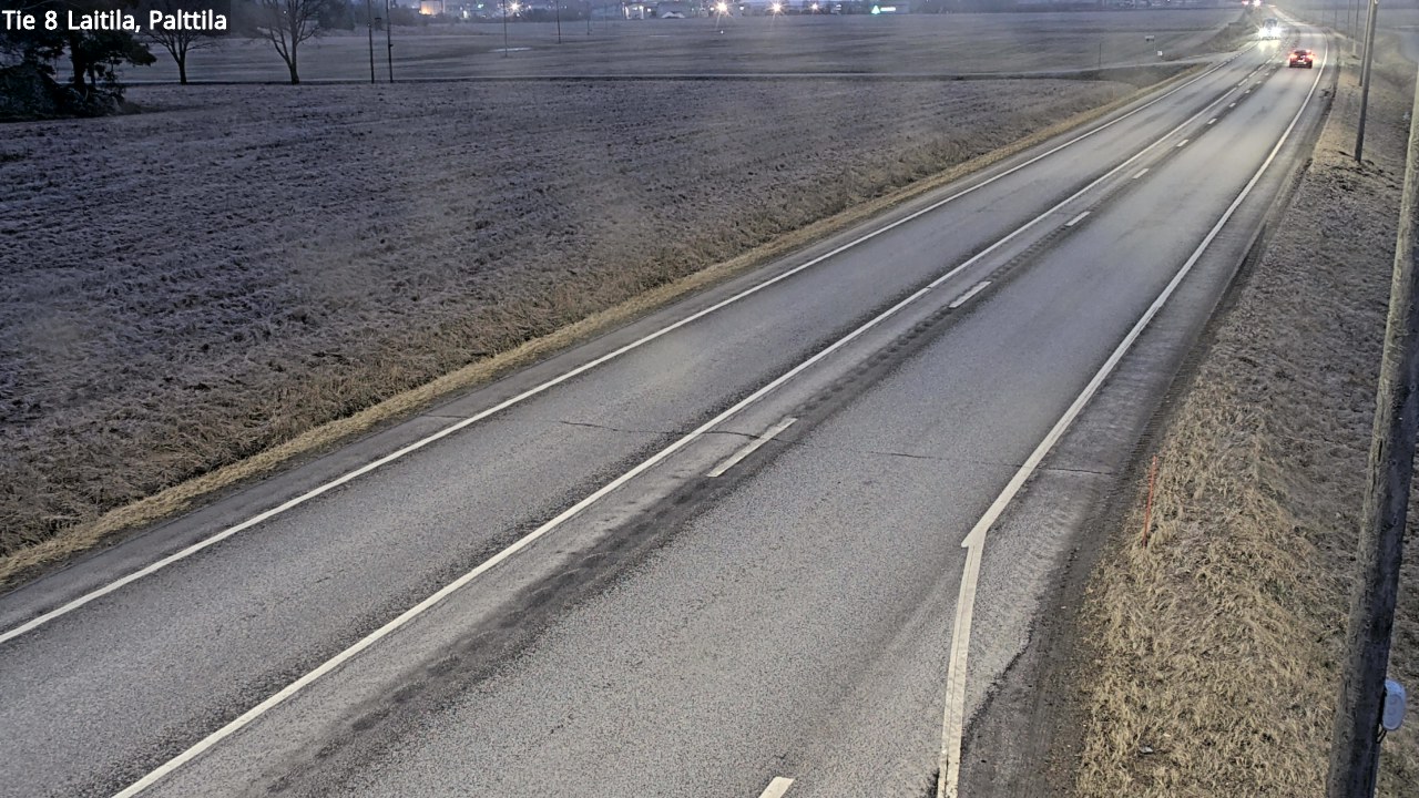 Weather Camera Image Road 8 Laitila, Palttila, Laitila, Varsinais-Suomi