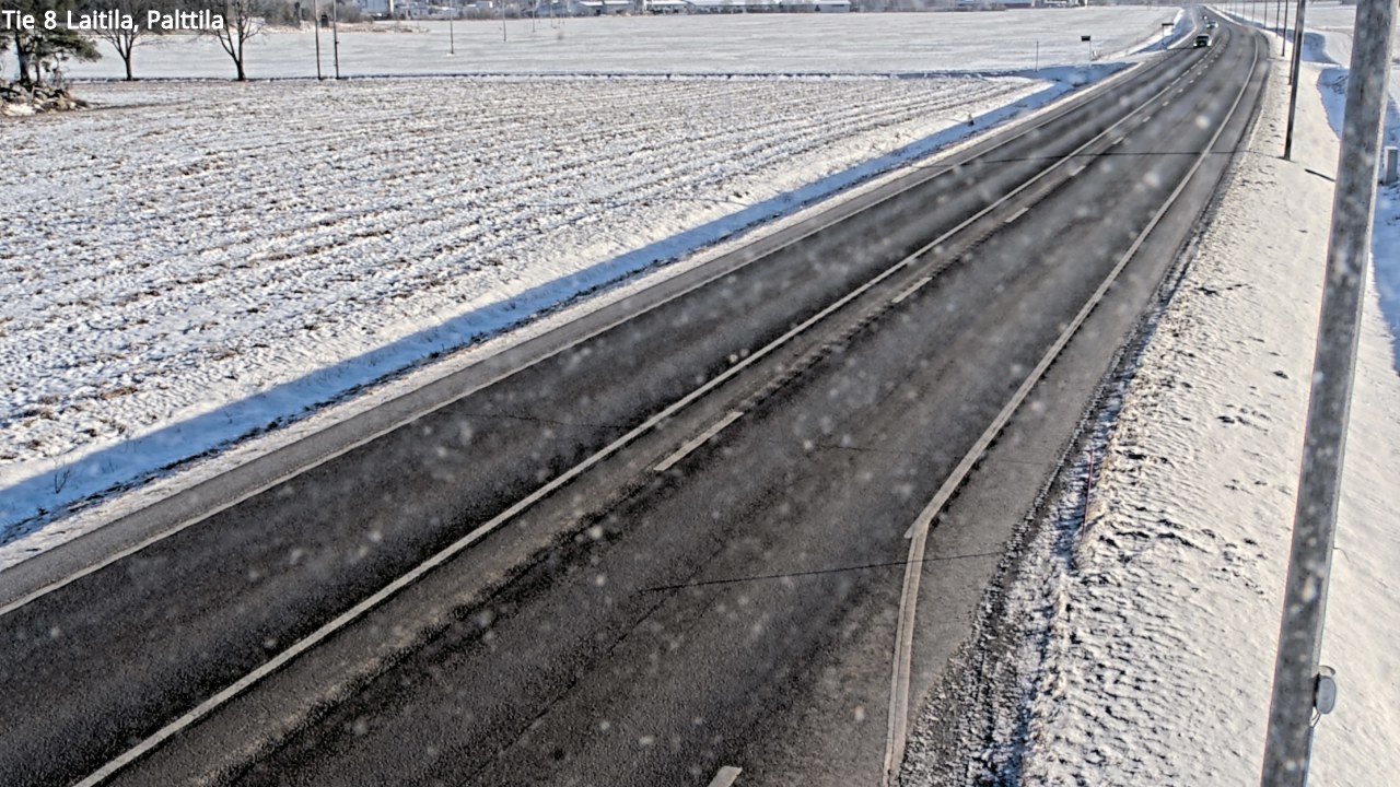 Weather Camera Image Väg 8 Laitila, Palttila, Laitila, Varsinais-Suomi