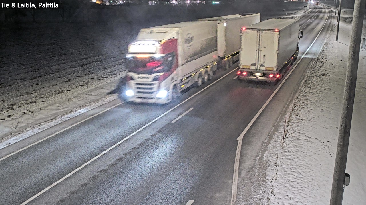 Kelikamerat Kuva Tie 8 Laitila, Palttila, Laitila, Varsinais-Suomi