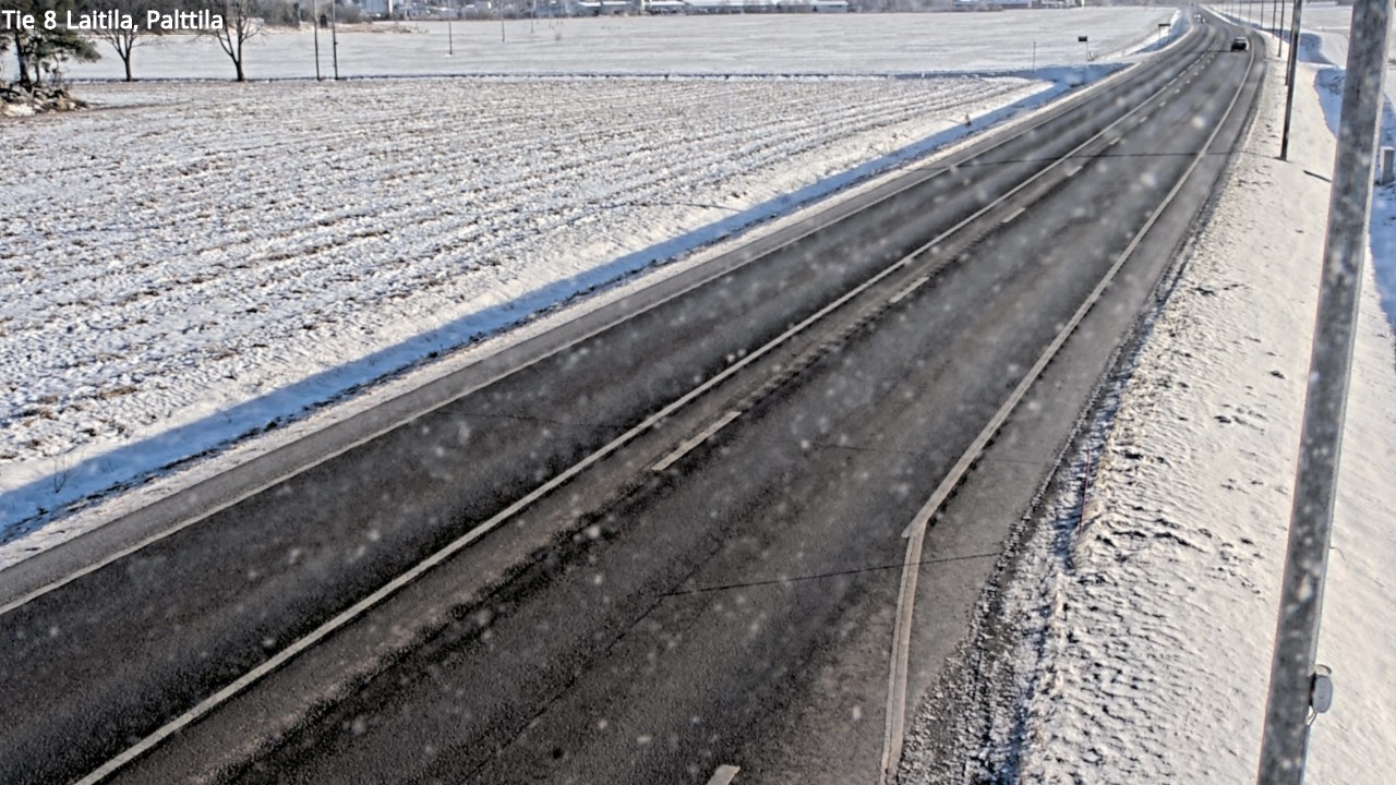 Weather Camera Image Väg 8 Laitila, Palttila, Laitila, Varsinais-Suomi