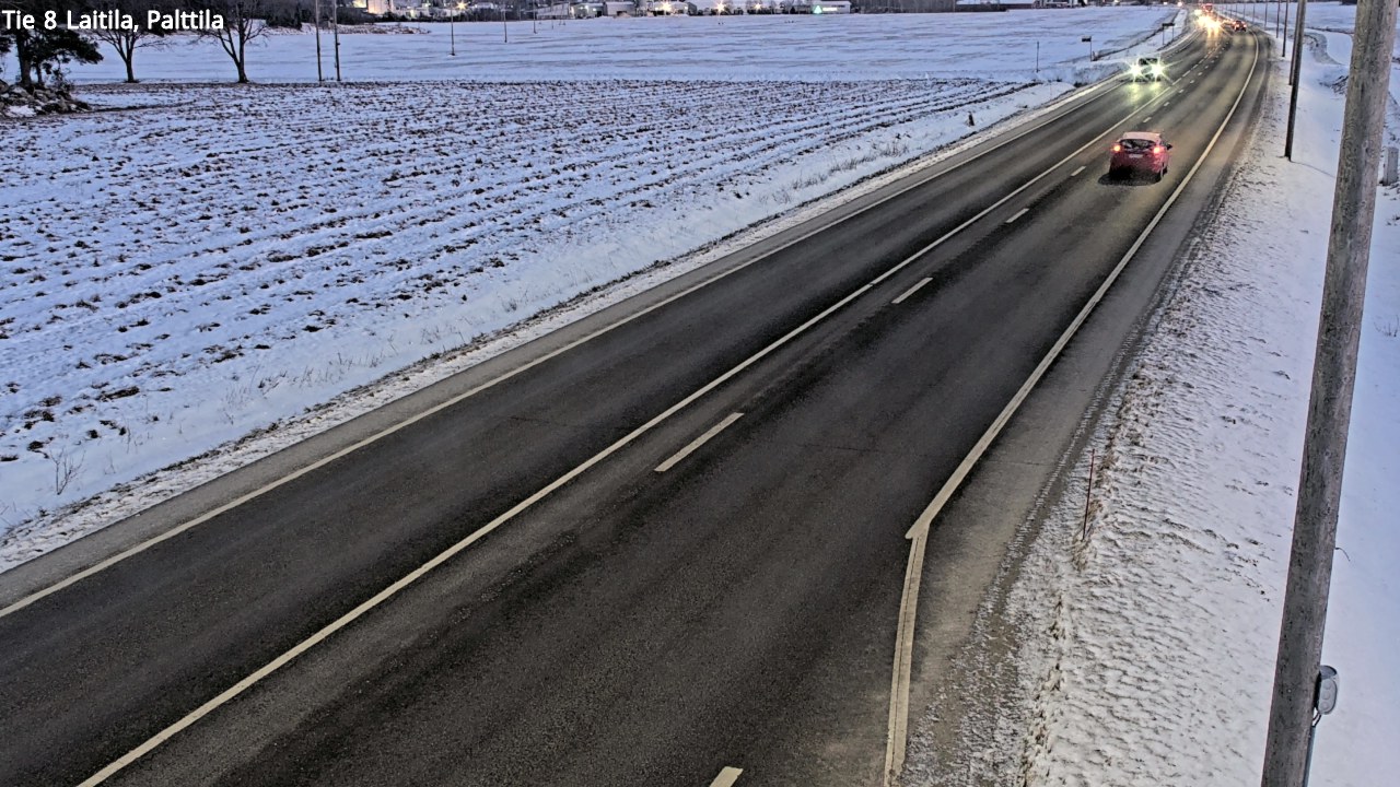 Kelikamerat Kuva Tie 8 Laitila, Palttila, Laitila, Varsinais-Suomi