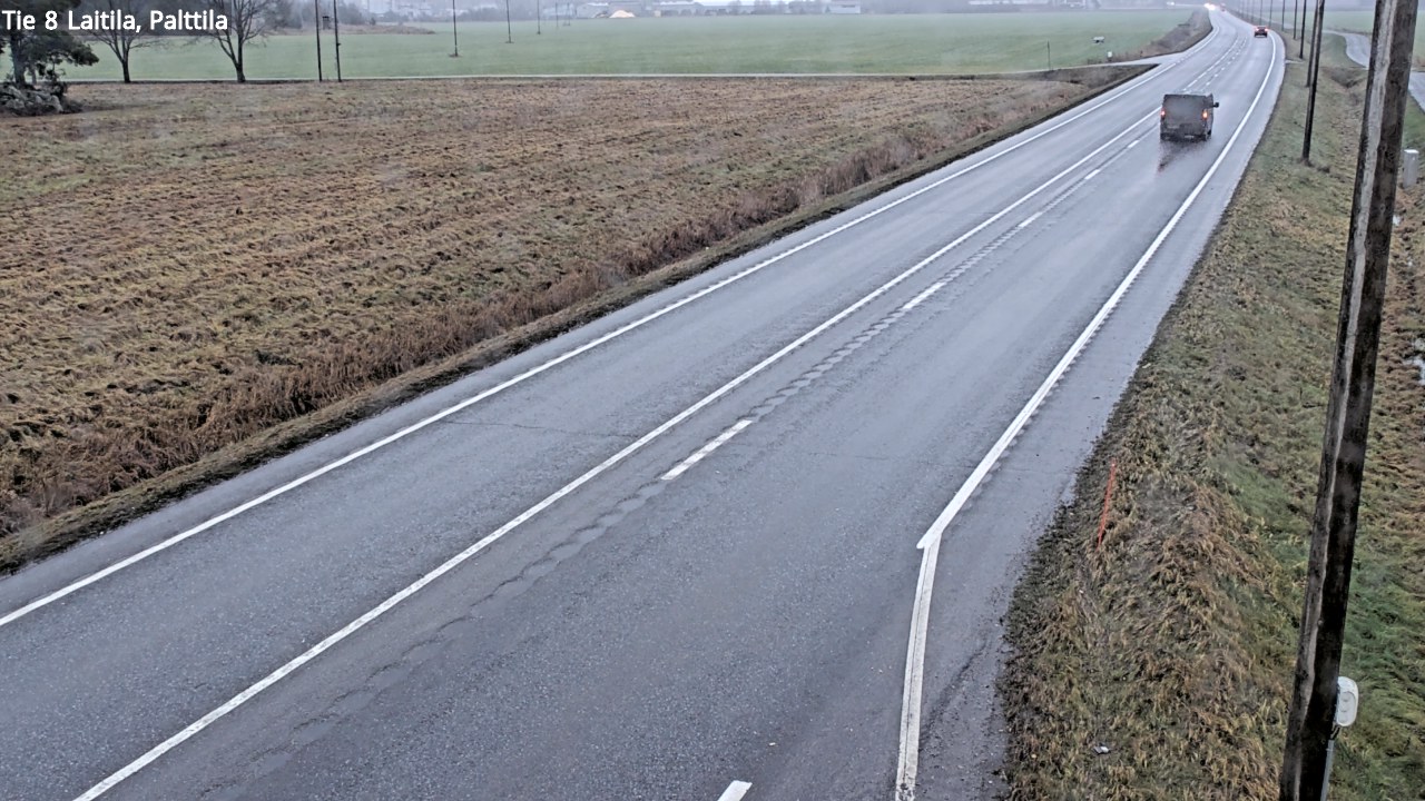 Weather Camera Image Road 8 Laitila, Palttila, Laitila, Varsinais-Suomi