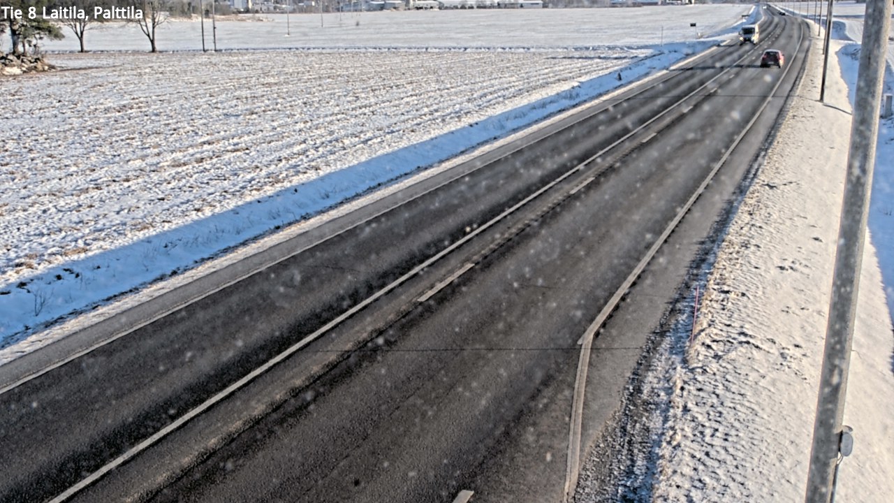 Weather Camera Image Väg 8 Laitila, Palttila, Laitila, Varsinais-Suomi
