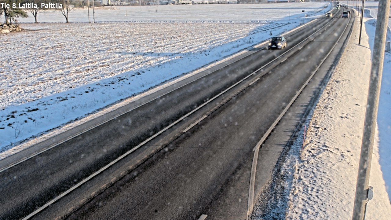 Weather Camera Image Väg 8 Laitila, Palttila, Laitila, Varsinais-Suomi