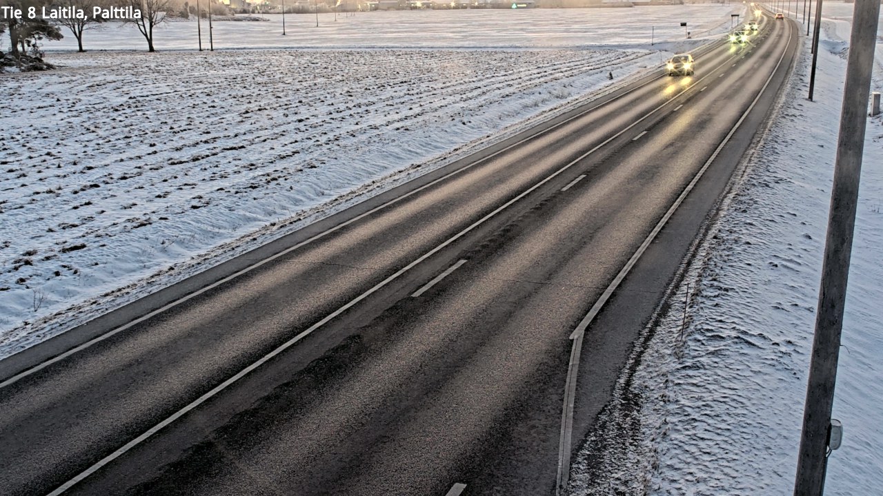 Kelikamerat Kuva Tie 8 Laitila, Palttila, Laitila, Varsinais-Suomi