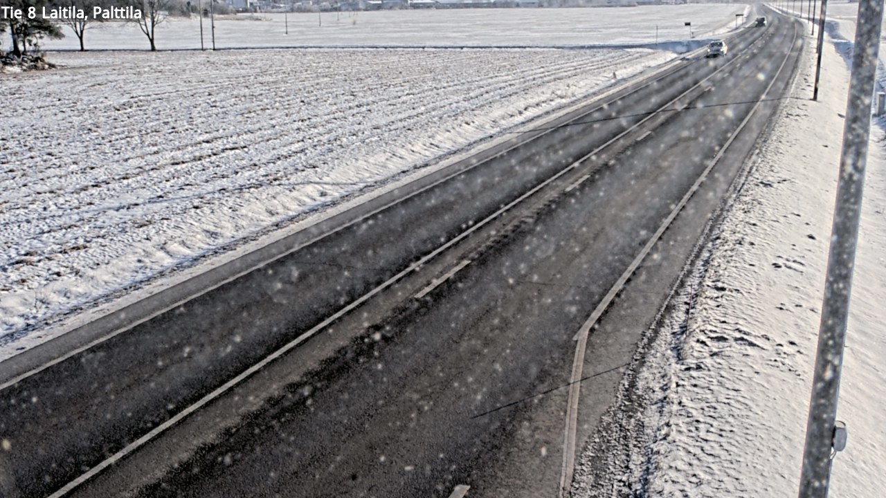 Weather Camera Image Väg 8 Laitila, Palttila, Laitila, Varsinais-Suomi