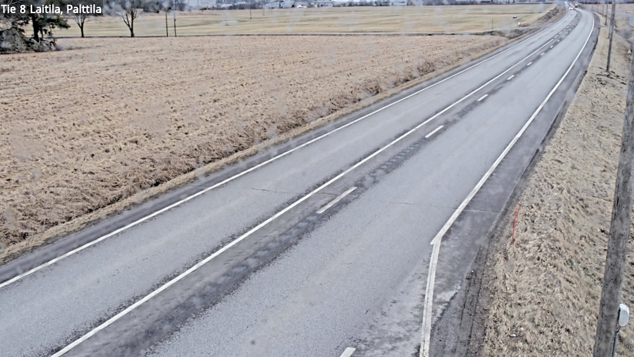 Weather Camera Image Road 8 Laitila, Palttila, Laitila, Varsinais-Suomi