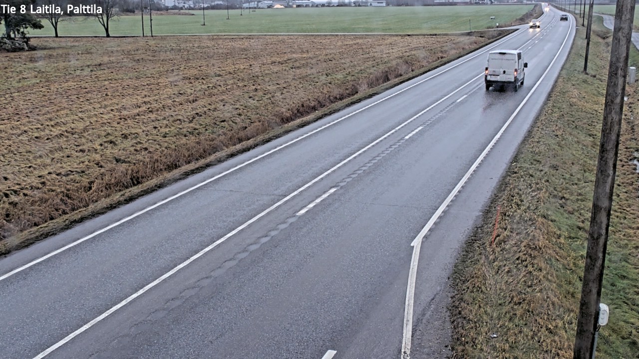 Weather Camera Image Väg 8 Laitila, Palttila, Laitila, Varsinais-Suomi