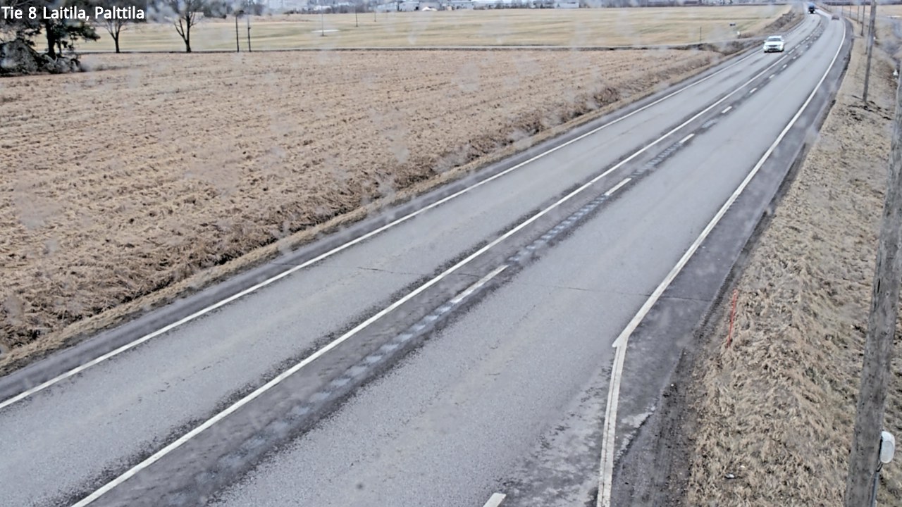 Weather Camera Image Road 8 Laitila, Palttila, Laitila, Varsinais-Suomi