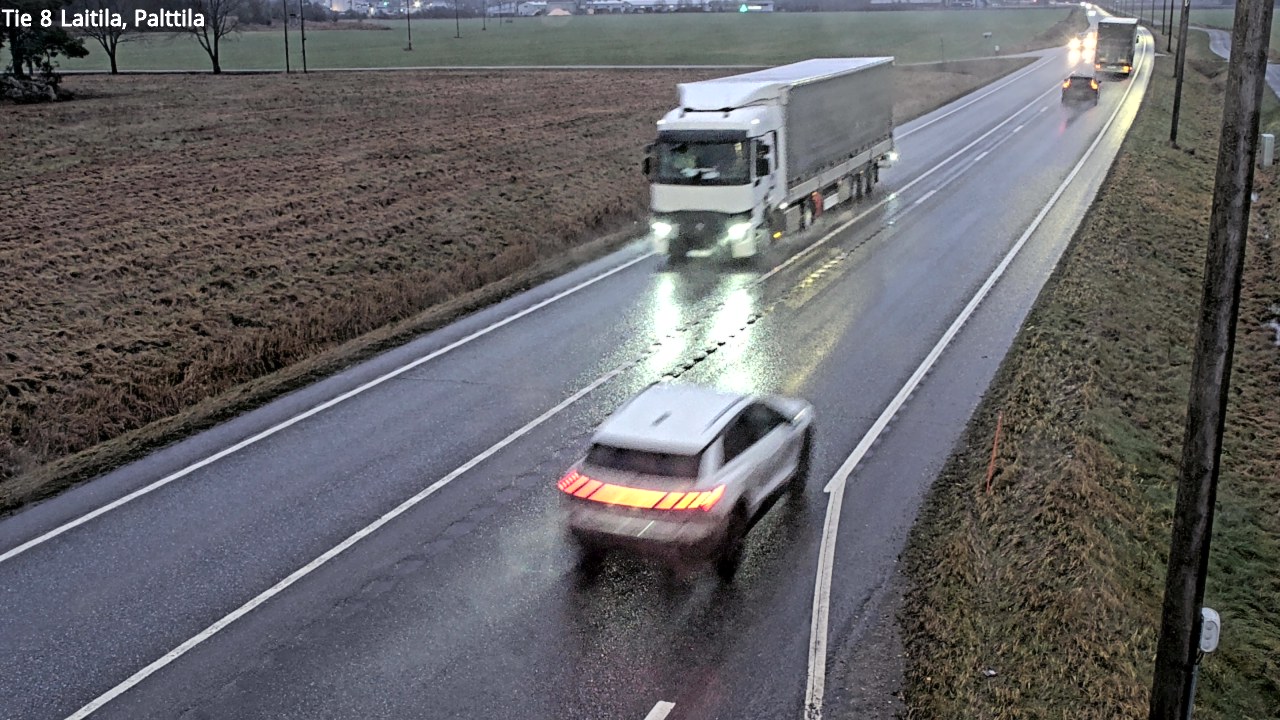 Weather Camera Image Väg 8 Laitila, Palttila, Laitila, Varsinais-Suomi