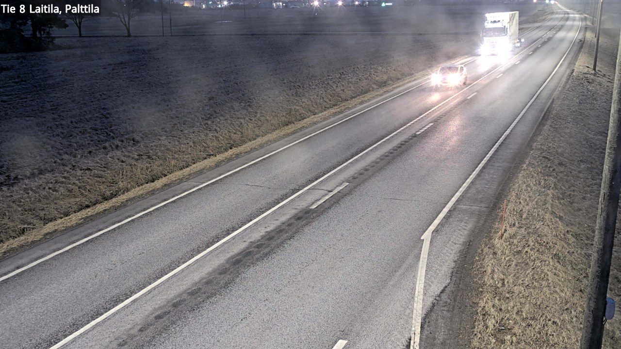 Weather Camera Image Road 8 Laitila, Palttila, Laitila, Varsinais-Suomi