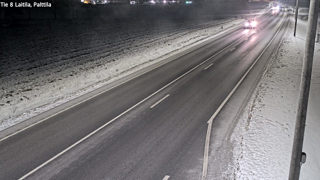 Kelikamerat Kuva Tie 8 Laitila, Palttila, Laitila, Varsinais-Suomi