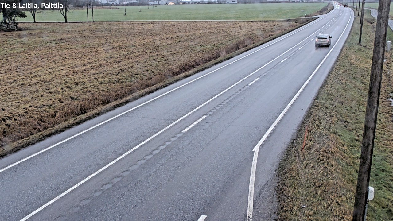Weather Camera Image Väg 8 Laitila, Palttila, Laitila, Varsinais-Suomi