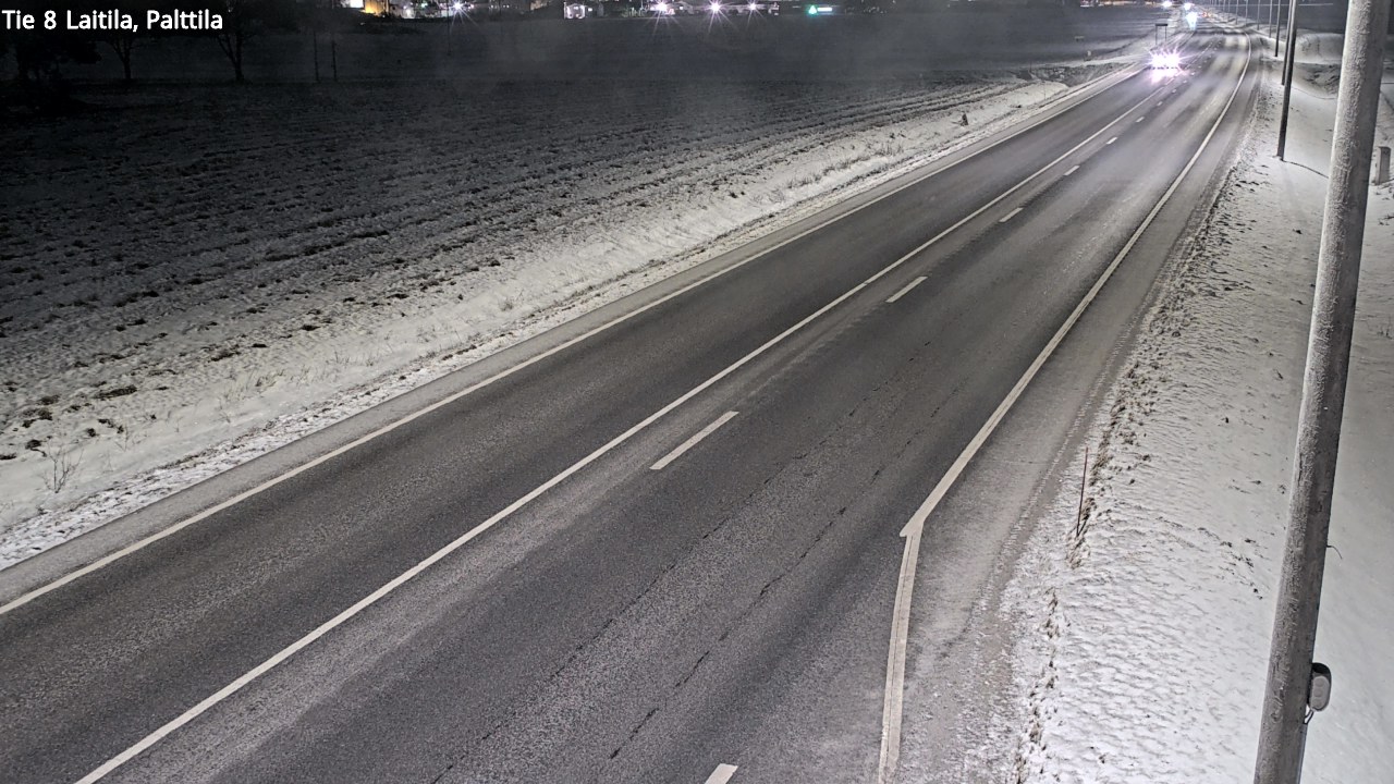 Weather Camera Image Road 8 Laitila, Palttila, Laitila, Varsinais-Suomi