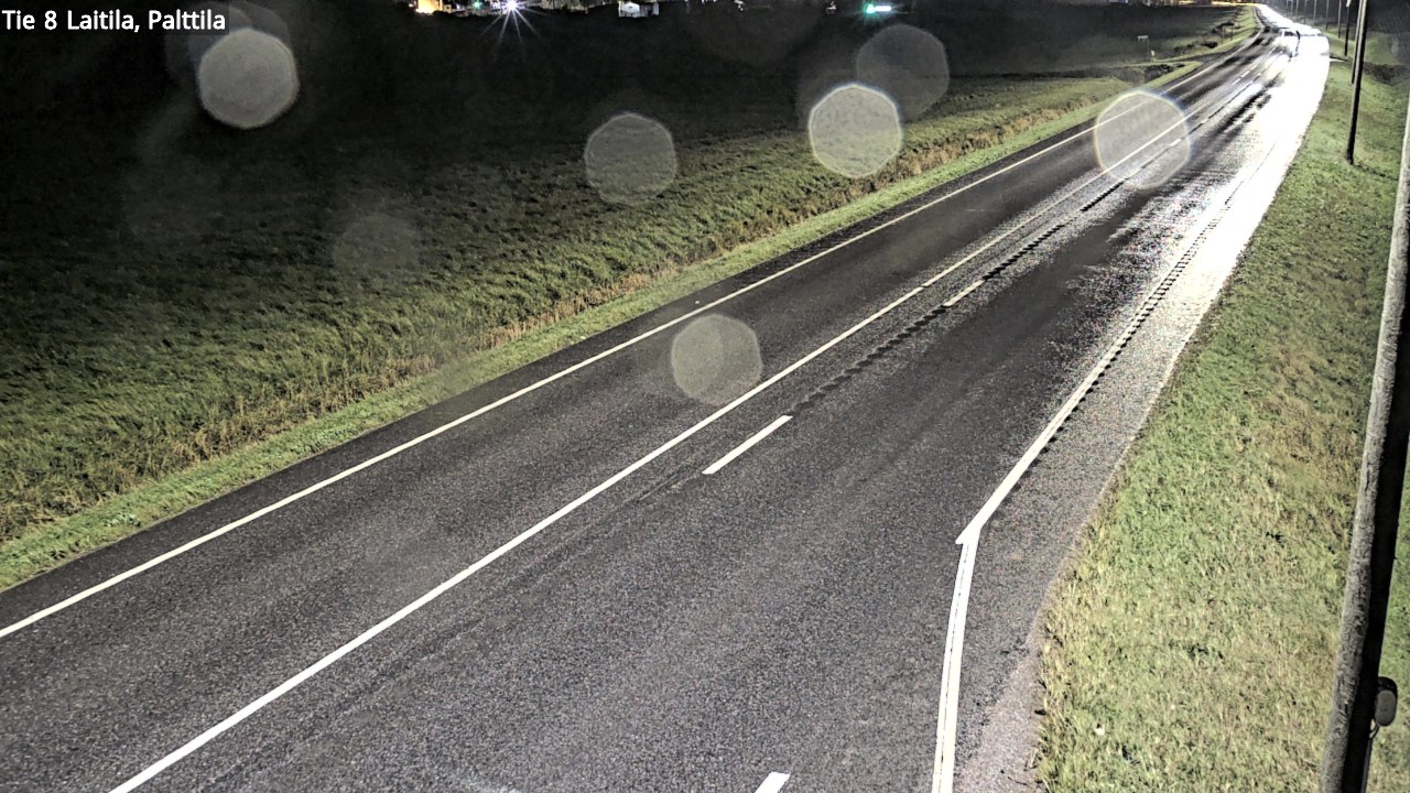 Weather Camera Image Väg 8 Laitila, Palttila, Laitila, Varsinais-Suomi