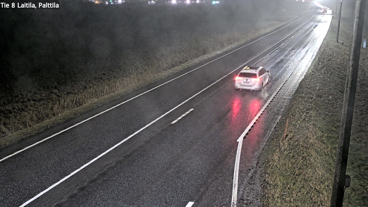 Weather Camera Image Road 8 Laitila, Palttila, Laitila, Varsinais-Suomi