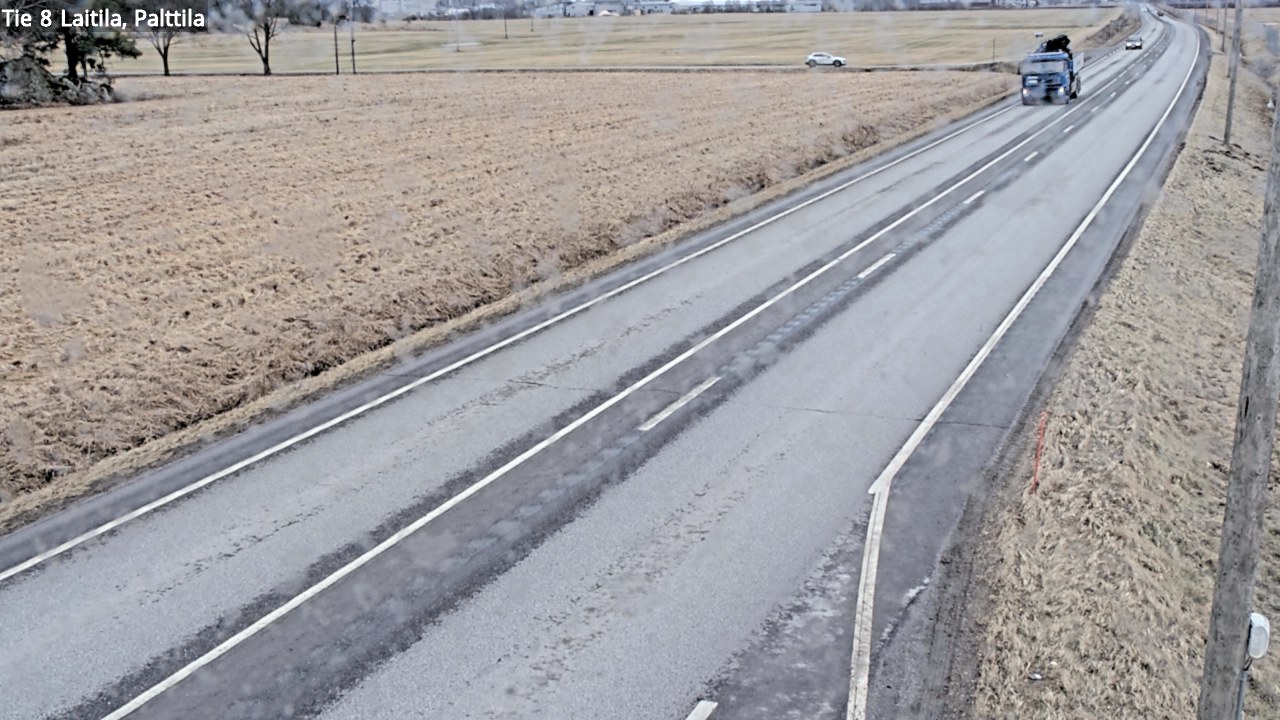 Weather Camera Image Road 8 Laitila, Palttila, Laitila, Varsinais-Suomi